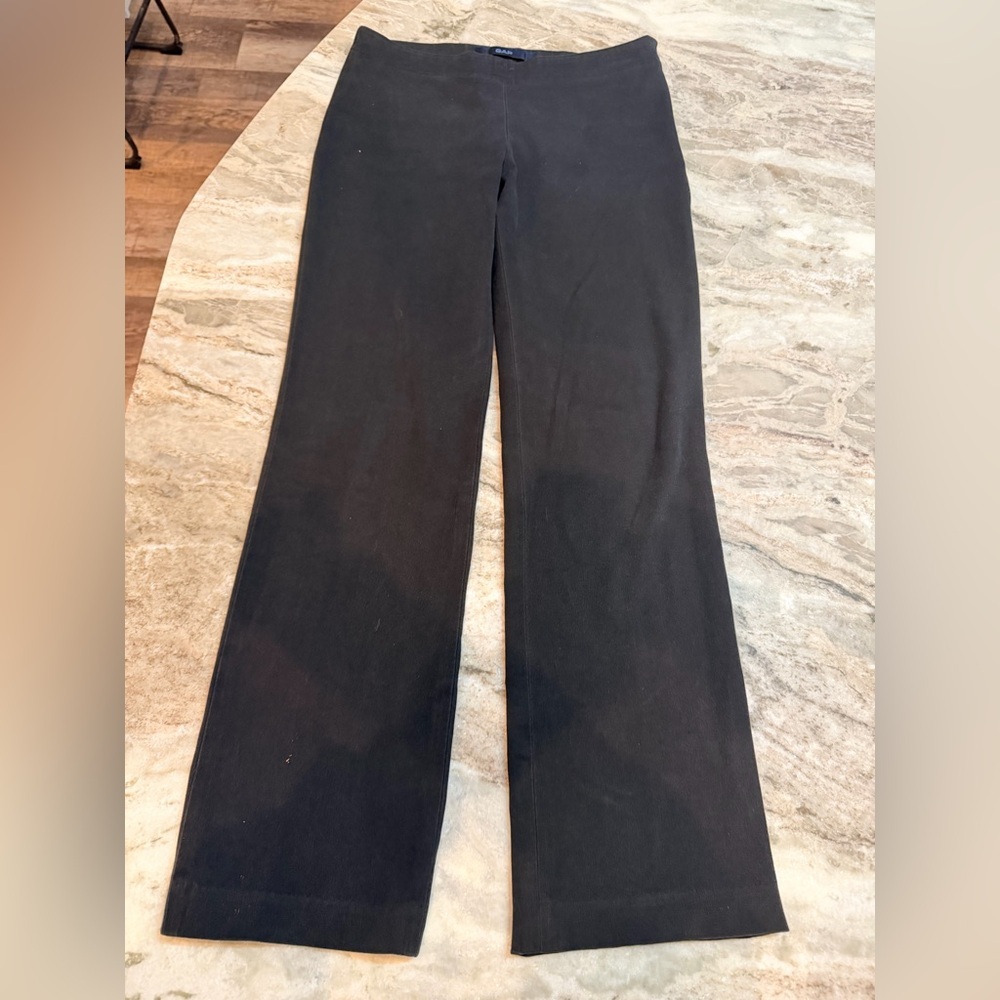 GAP Black Stretch Dress Pants Size 2 Wide Leg Career Work Trousers